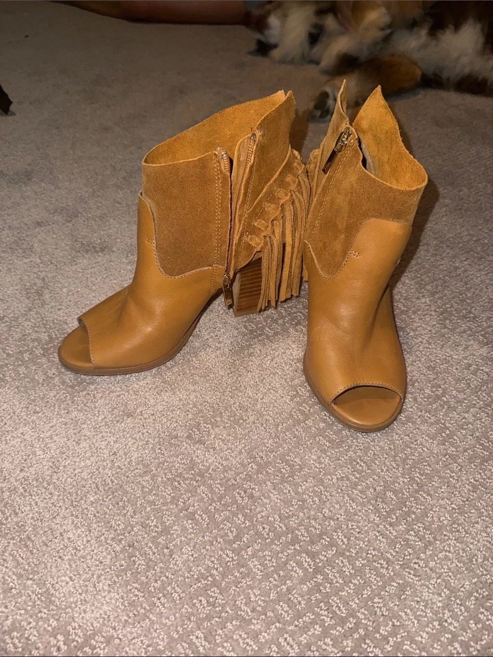 Marc Fisher stylish mustard